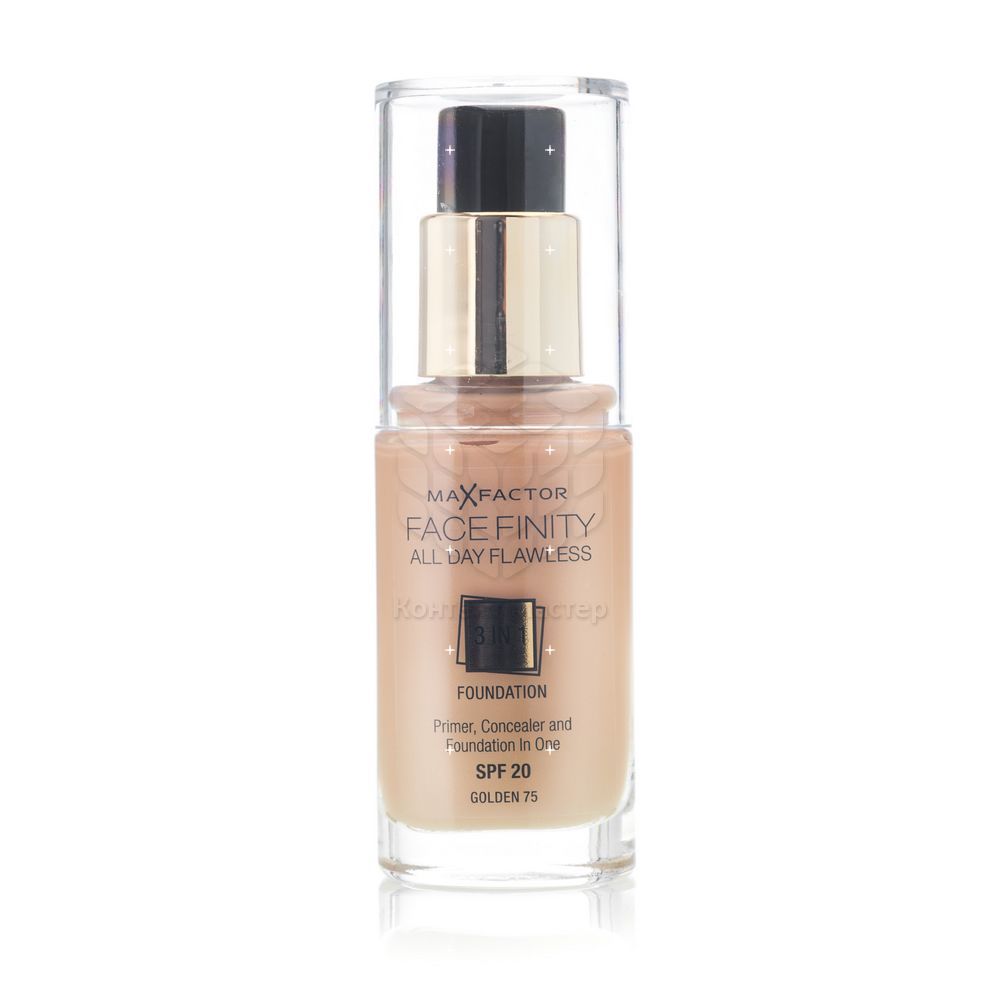 

Тональный крем Max Factor FACEFINITY 3 в 1 для лица SPF 20 75 Golden 30мл