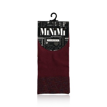 Женские носки Minimi Micro Lurex капроновые , 70 3D , Bordo / Oro