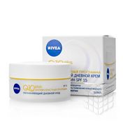 Увлажняющий дневной крем Nivea Q10 Plus для лица против морщин 50мл