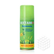 Аэрозоль Reftamid от летающих насекомых " Антикомар " 100мл