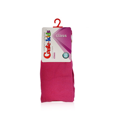 Детские колготки Conte Kids Class 199 , р.116-122 (18) , Малиновые