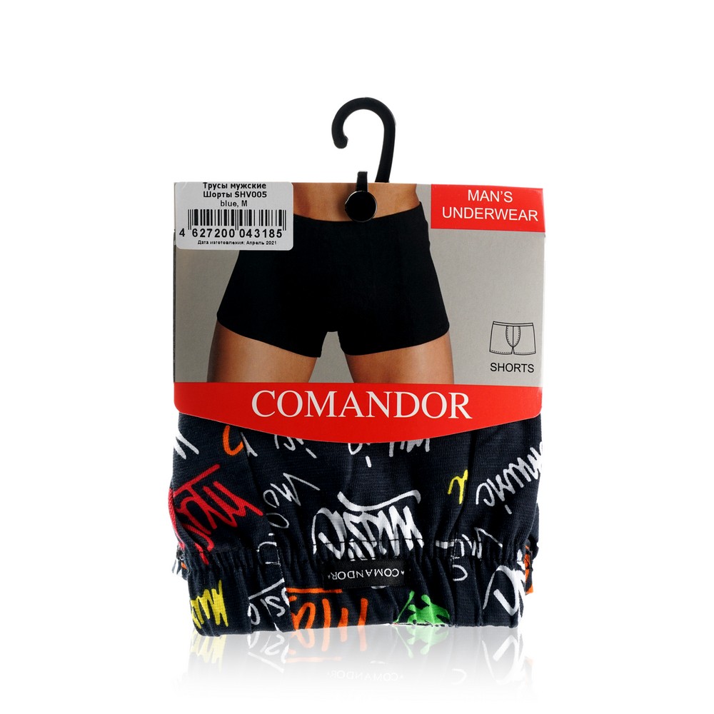 

Мужские трусы - боксеры Opium Comandor SHV005 Blu , M