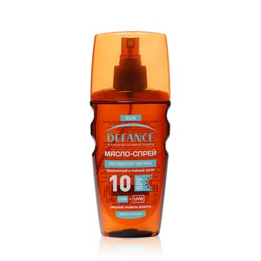 Масло для интенсивного загара Defance " Африканская аргана " SPF 10 160мл