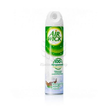 Освежитель воздуха Air wick " Прохлада льна и свежесть сирени " 240мл