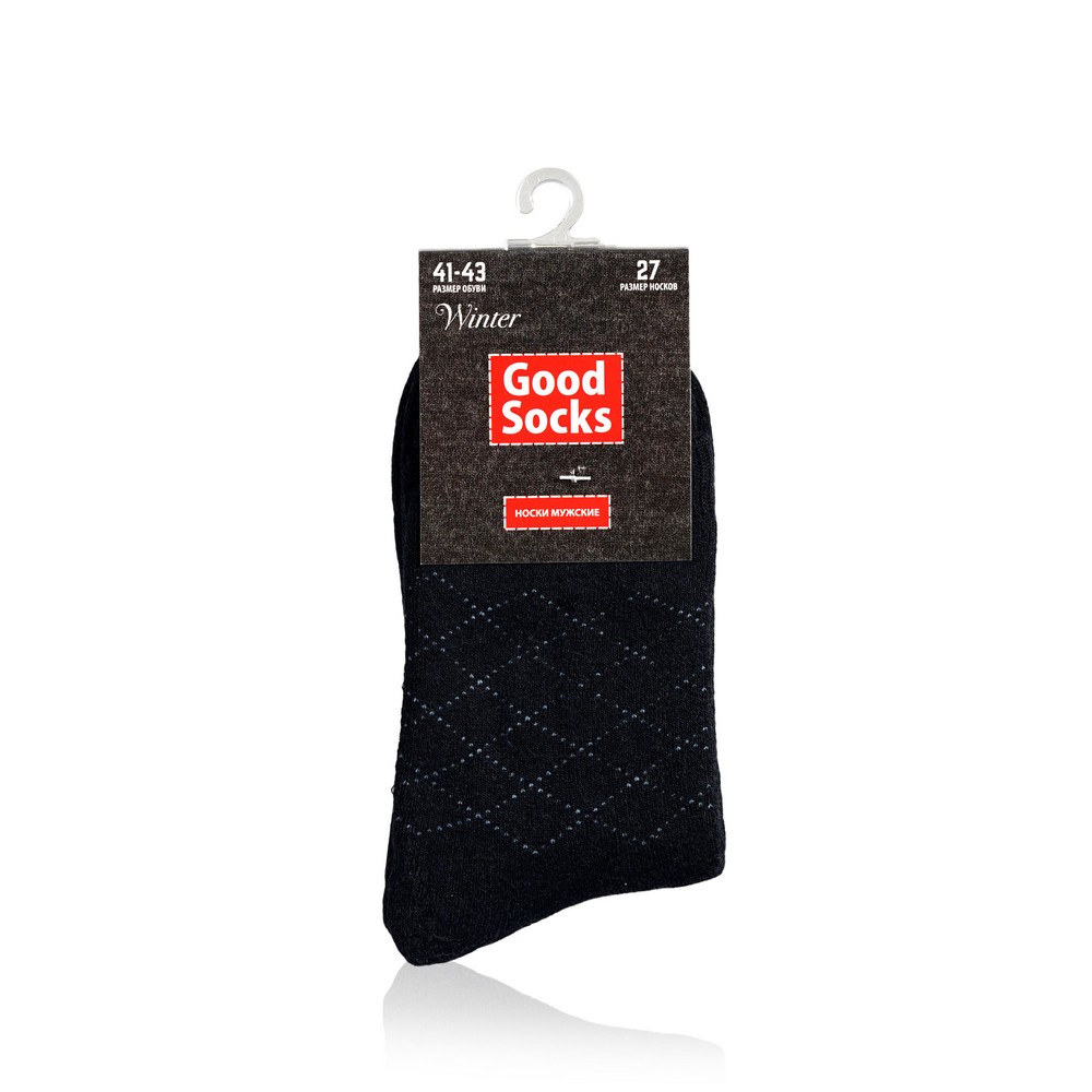 

Мужские носки Good Socks AWM19/5 WAT81266-37 " Ромбы " махровые