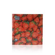 Бумажные салфетки Home collection Classic " Клубника " , 3х-слойные , 33*33см , 20шт