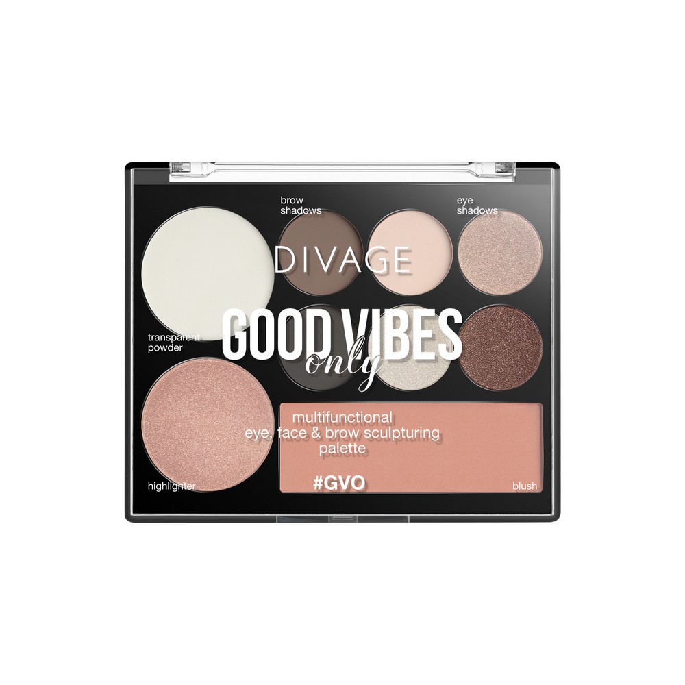 

Корректирующая палетка для лица Divage Good Vibes Only 01 10г