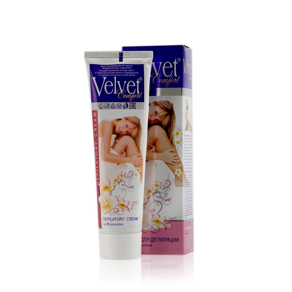 

Крем для депиляции Velvet с жасмином 100мл