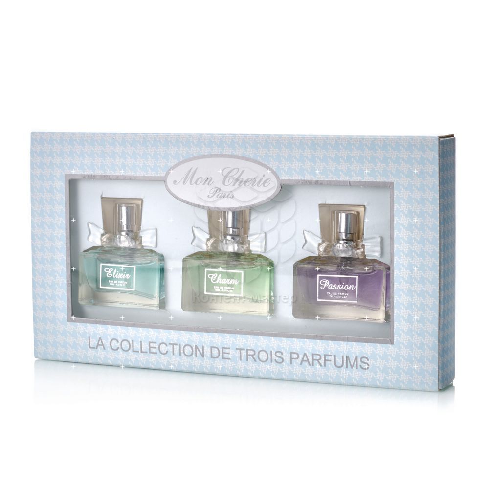 

Набор парфюмерной воды Ponti Parfum " MON CHERRIE Paris №2 " 3*10мл