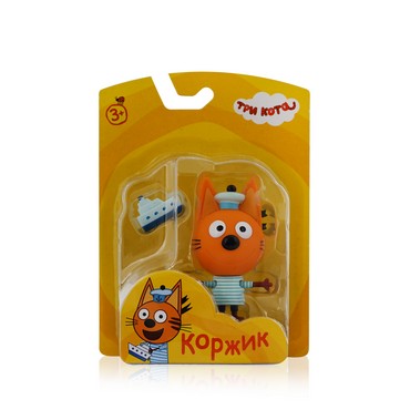 Игрушка 1 Toy Три кота пластиковая " Коржик "