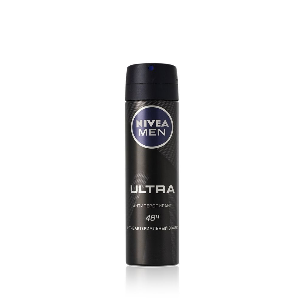 

Мужской дезодорант - антиперспирант Nivea Ultra антибактериальный эффект 150мл