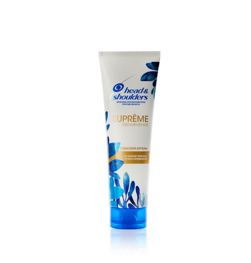 

Бальзам - ополаскиватель для волос Head and Shoulders Supreme " увлажнение " с маслом арганы , против перхоти , 275мл