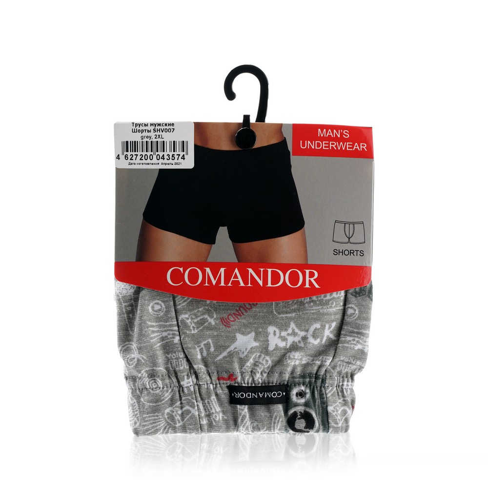 

Мужские трусы - боксеры Opium Comandor SHV007 Grey , XXL
