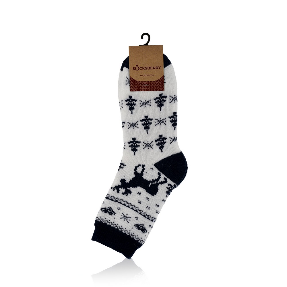 

Женские махровые носки Socksberry WO180 , Белый , р.25