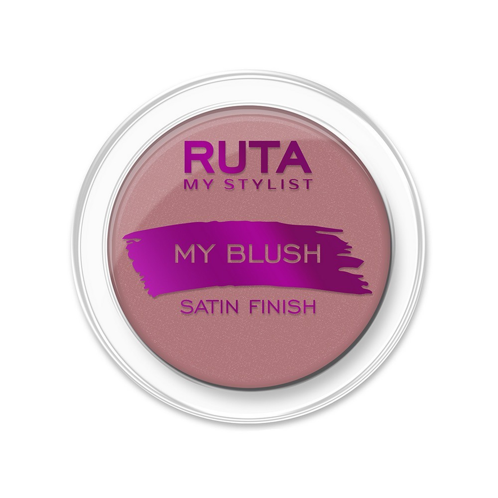 

Компактные румяна для лица Ruta My Blush 05 Дымчатая роза 7г