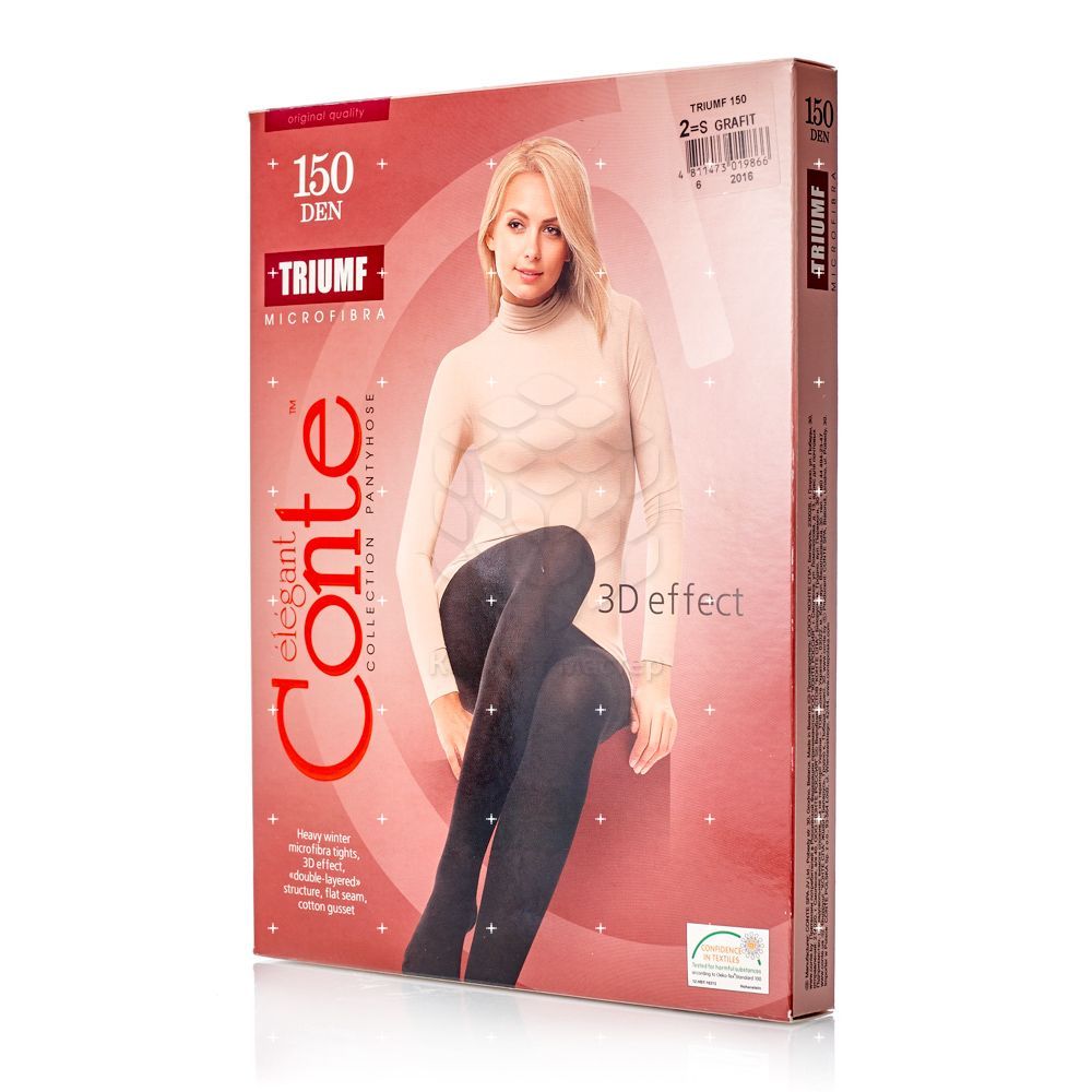 

Женские колготки Conte TRIUMF 150den Grafit 2 размер