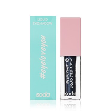 Жидкие тени для век Soda Liquid Eyeshadow #eyeloveyou 001 , 4мл
