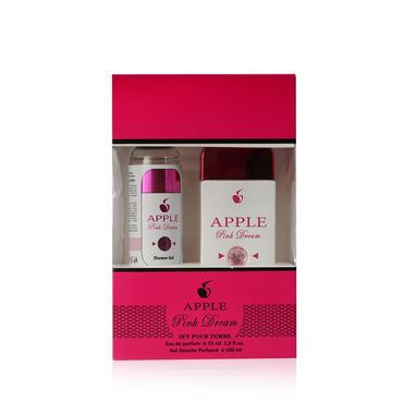 Женский набор Apple Parfums " Pink dream " ( туалетная вода 55мл + парфюмированный гель для душа 100мл )