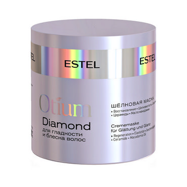 Шелковая маска для волос Estel Otium Diamond для гладкости и блеска волос 300мл