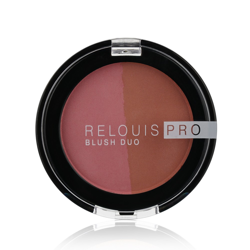 Двойные румяна для лица Relouis PRO Blush Duo 202 , 5г