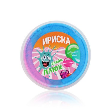 Ириска Слайм Плюх " Мульти бабл " 3+ 80г