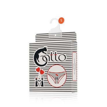 Женские трусы - слипы Atto Gatto полоска S