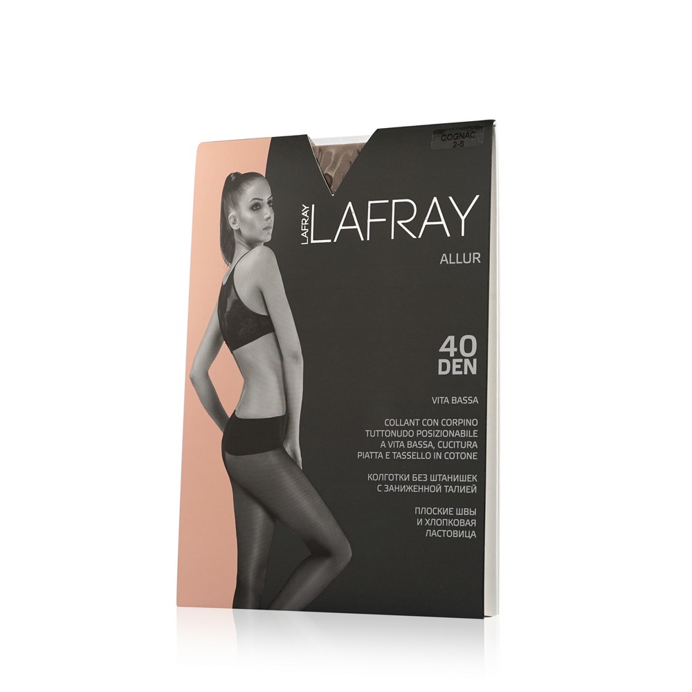 

Женские колготки La Fray Emotion с заниженной талией 40den Cognac 2 размер