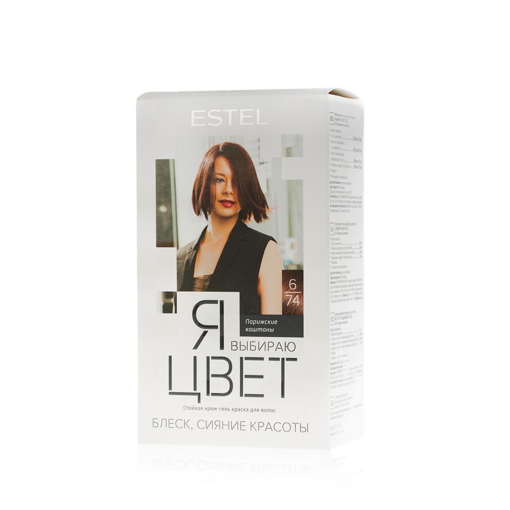 

Стойкая краска для волос Estel Я выбираю цвет 6/74 Парижские каштаны