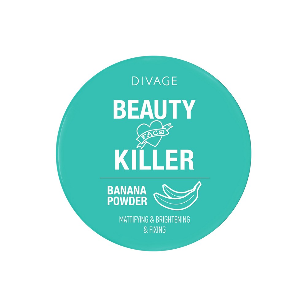 

Рассыпчатая пудра для лица Divage Beauty Killer Banana Powder 01 14г