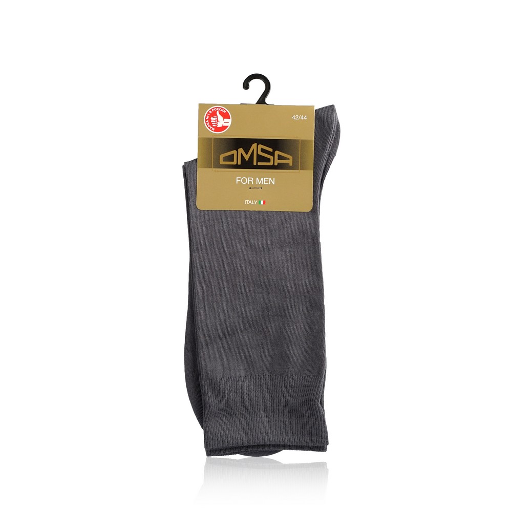 

Мужские носки Omsa Classic трикотажные , 203 , Grigio Scuro , р.42-44