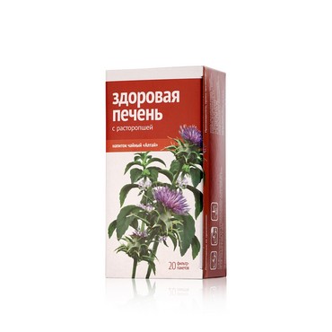 Чайный напиток Алтай Здоровая печень с расторопшей 30г