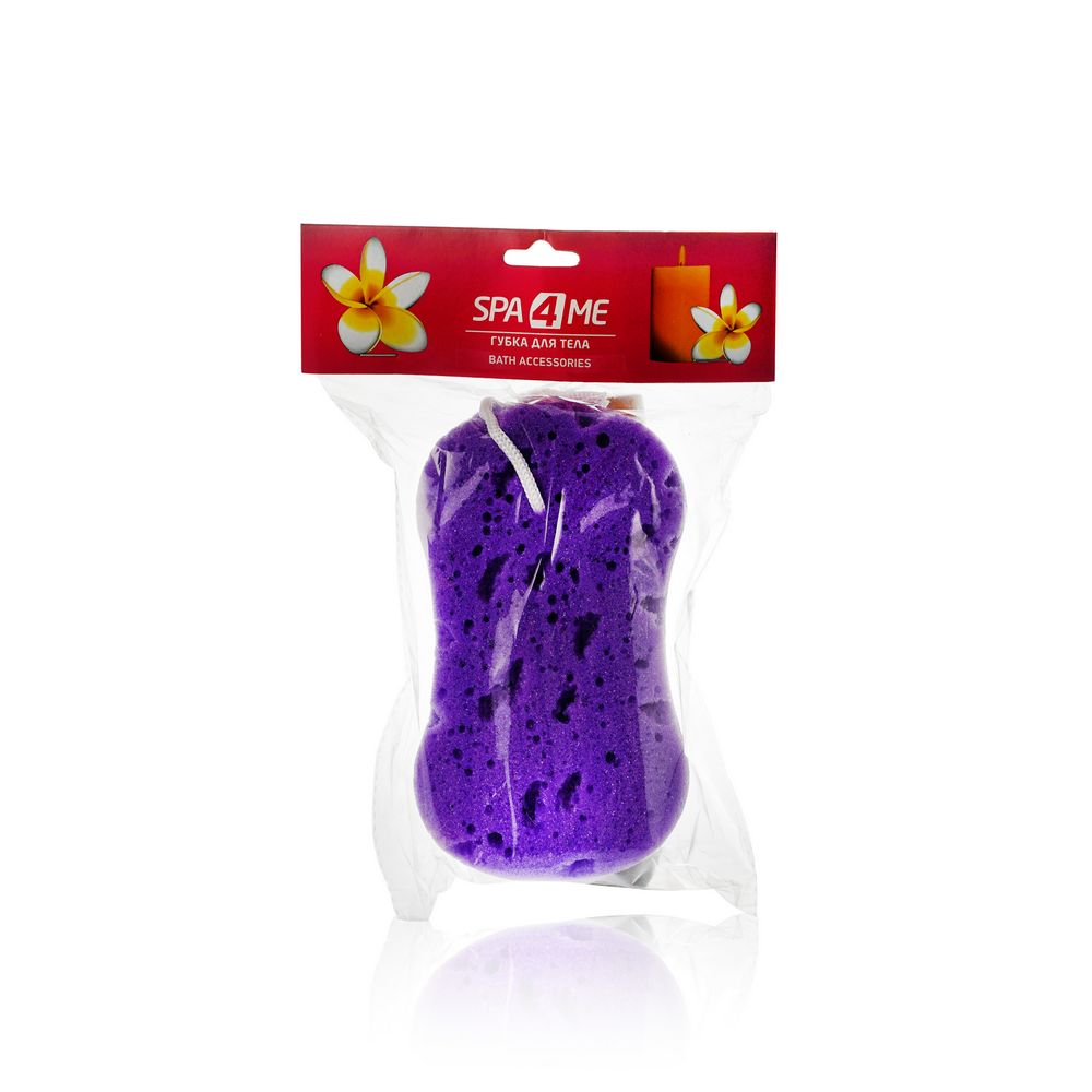 

Поролоновая мочалка Spa 4 Me для душа и ванны 8*15см