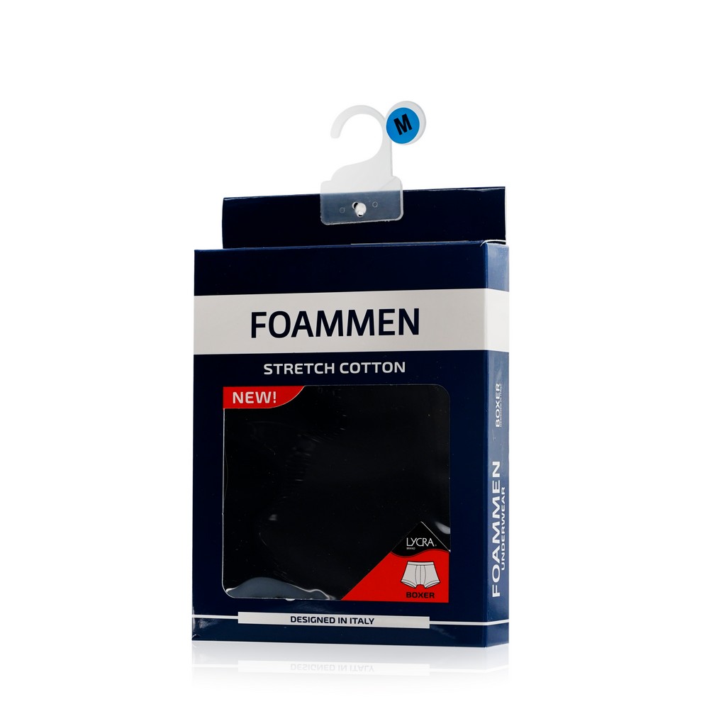 

Мужские трусы - боксеры Foammen Fo80509-2 , черные , M