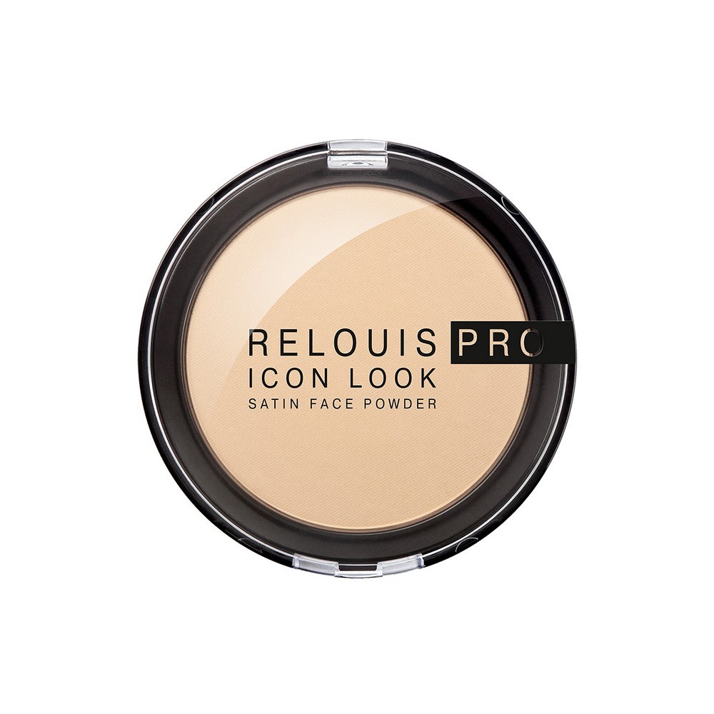 Пудра для лица Relouis PRO Icon Look Satin Face Powder 01 , 9г relouis пудра pro icon look тон 01