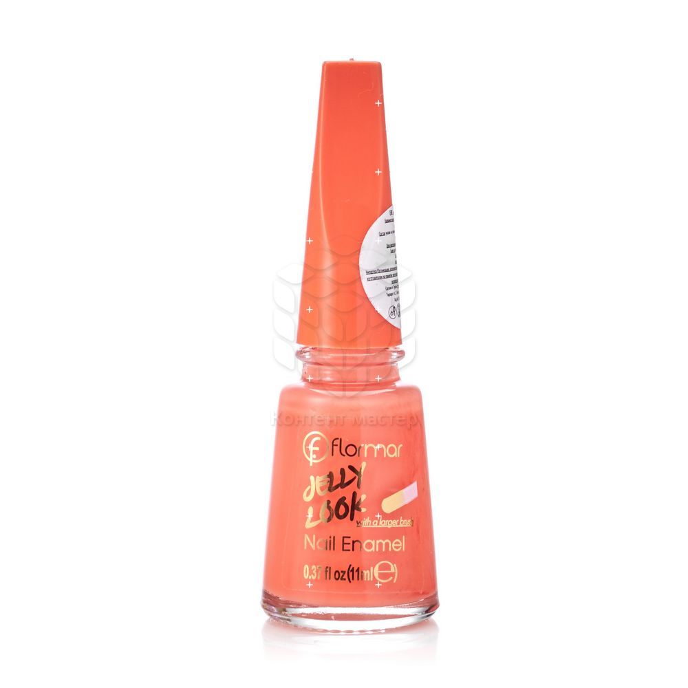 

Лак для ногтей Flormar Jelly Look Nail Enamel JL22 Bright Salmon 11мл
