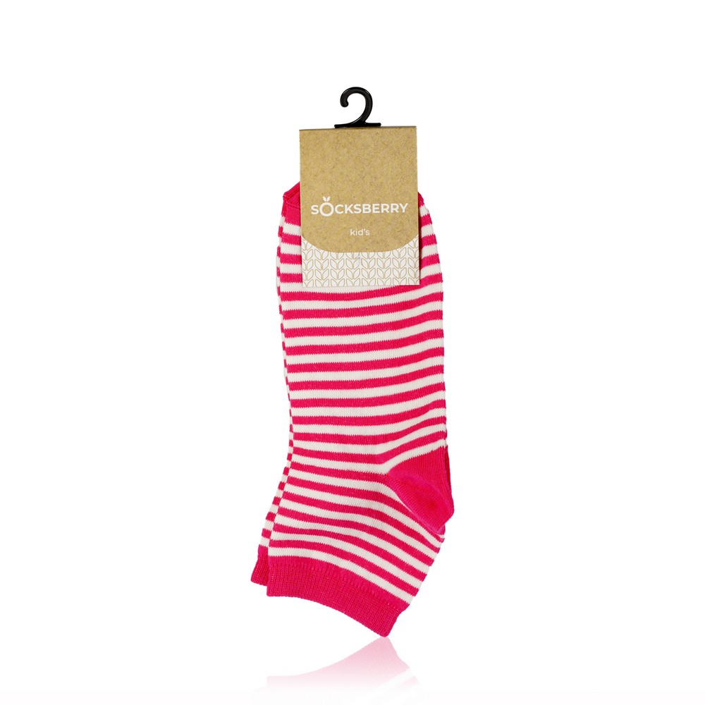 

Детские носки Socksberry KS-0017 " Малиновые полосы " р.22