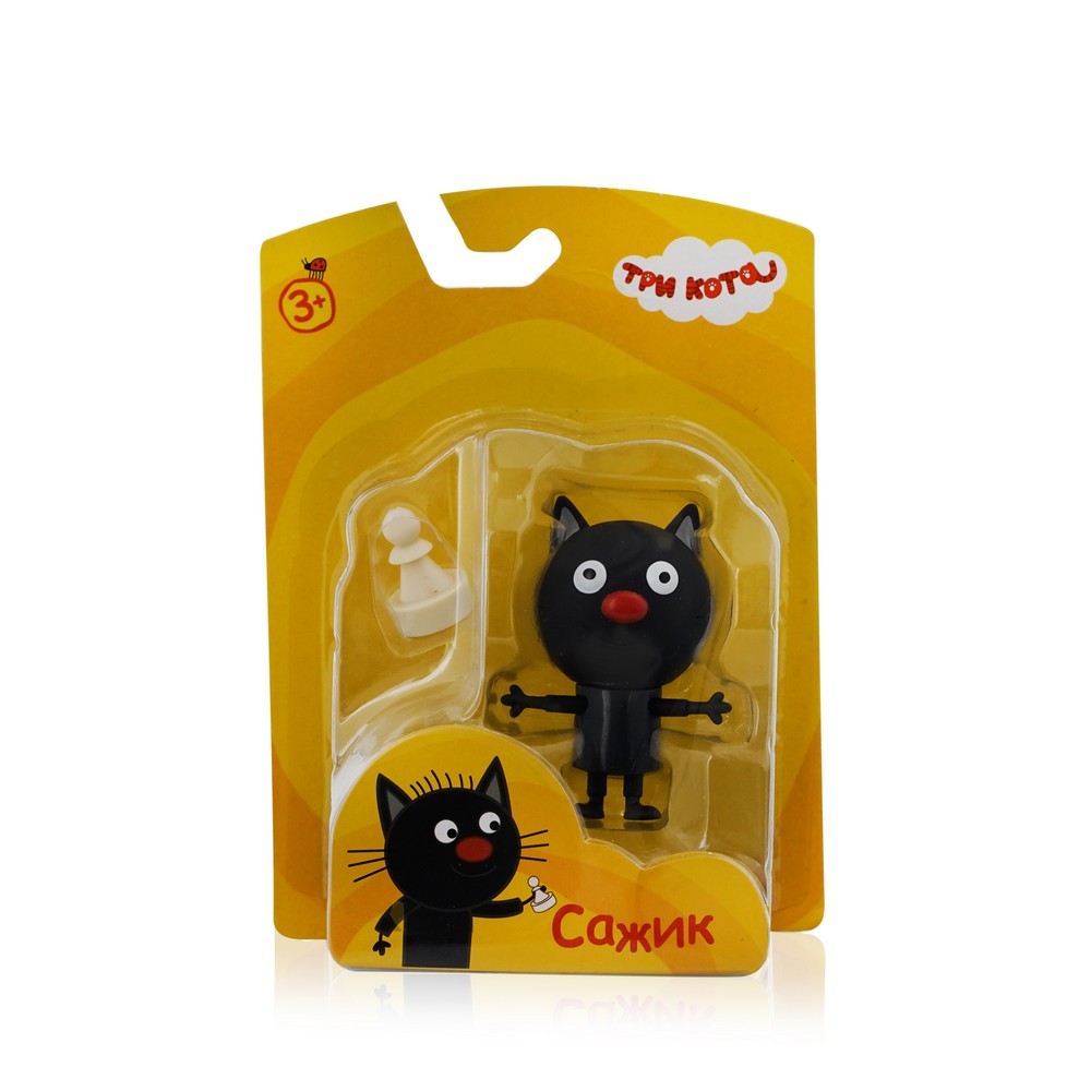 

Игрушка 1 Toy Три кота пластиковая " Сажик "