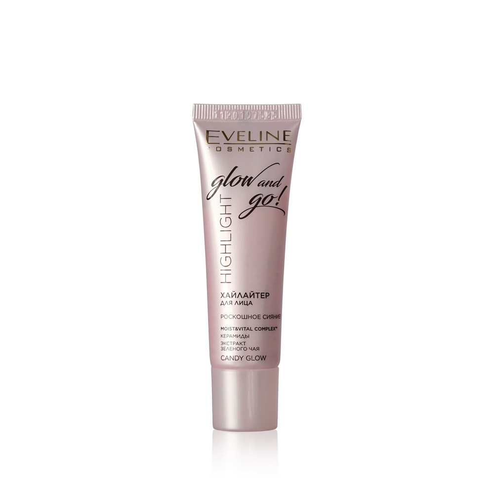 

Хайлайтер для лица Eveline " Glow and Go! " Candy Glow 20мл