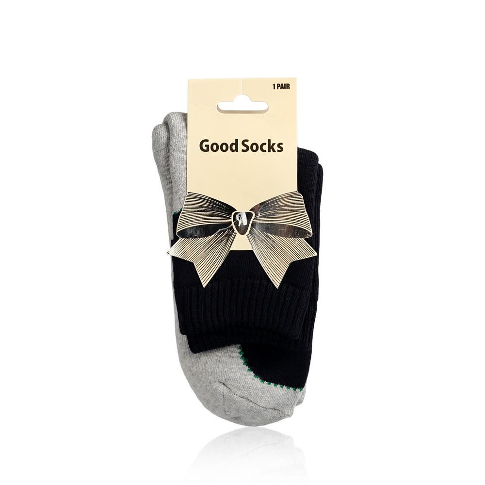 

Женские носки Good Socks LC12 махровые , р.23 , Серый / Темно-синий