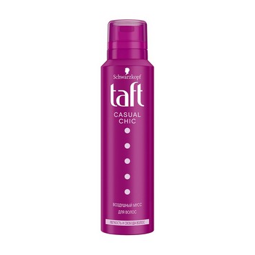 Мусс для укладки волос Taft Casual Chic воздушный 150мл