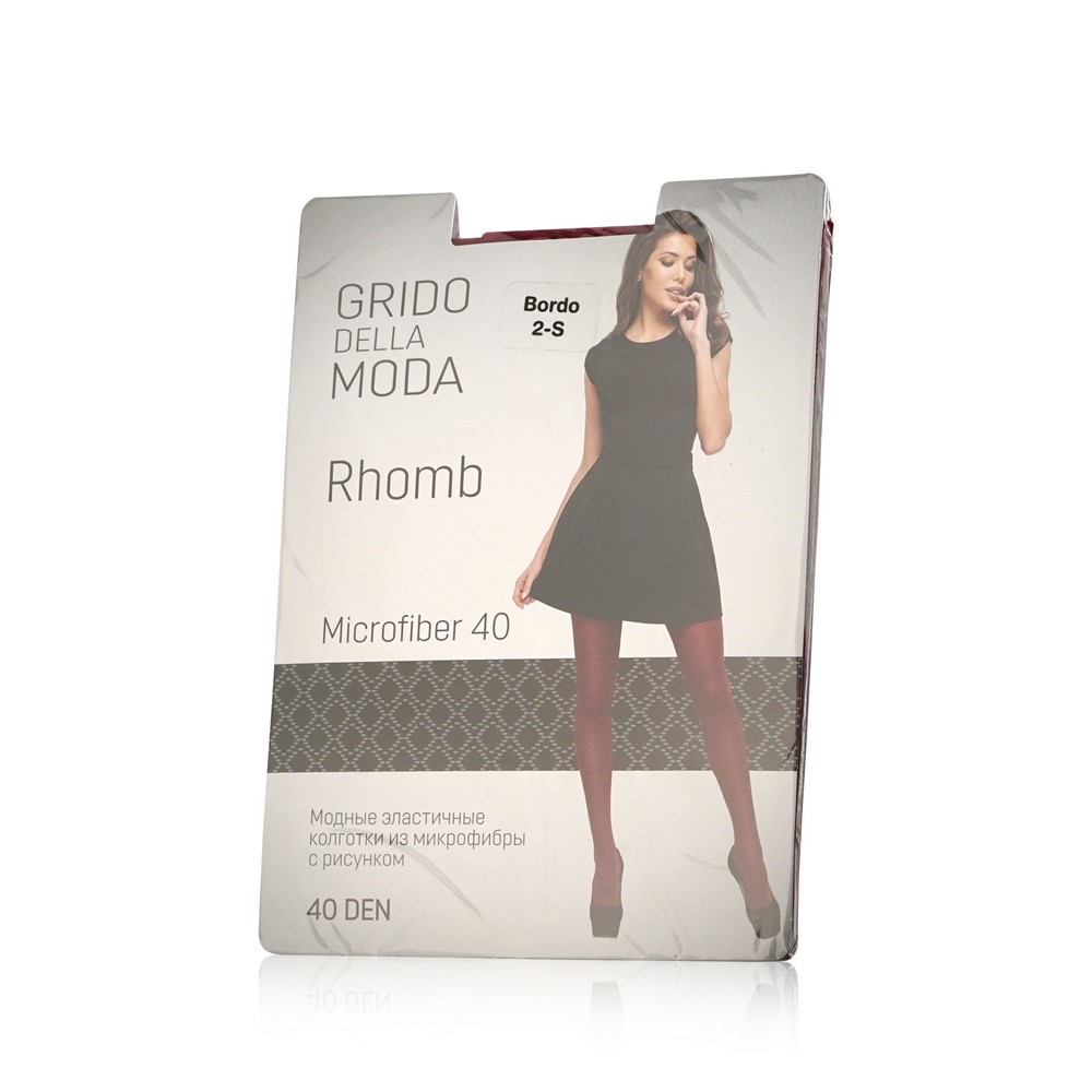 

Женские колготки Grido della Moda из микрофибры 40den Бордо 2 размер