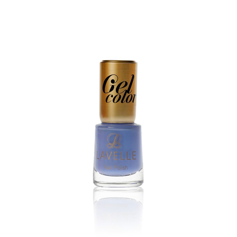 

Лак для ногтей Lavelle Gel Color 010 Сиренево-голубой 12мл