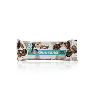 Батончик Protein Rex Extra " Мокко " с экстрактом гуараны 40г