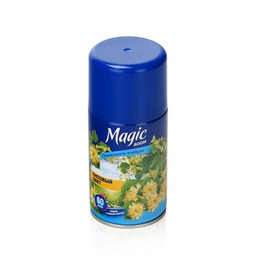Автоматический освежитель воздуха Magic Boom " Липовый цвет " , сменный блок , 250мл