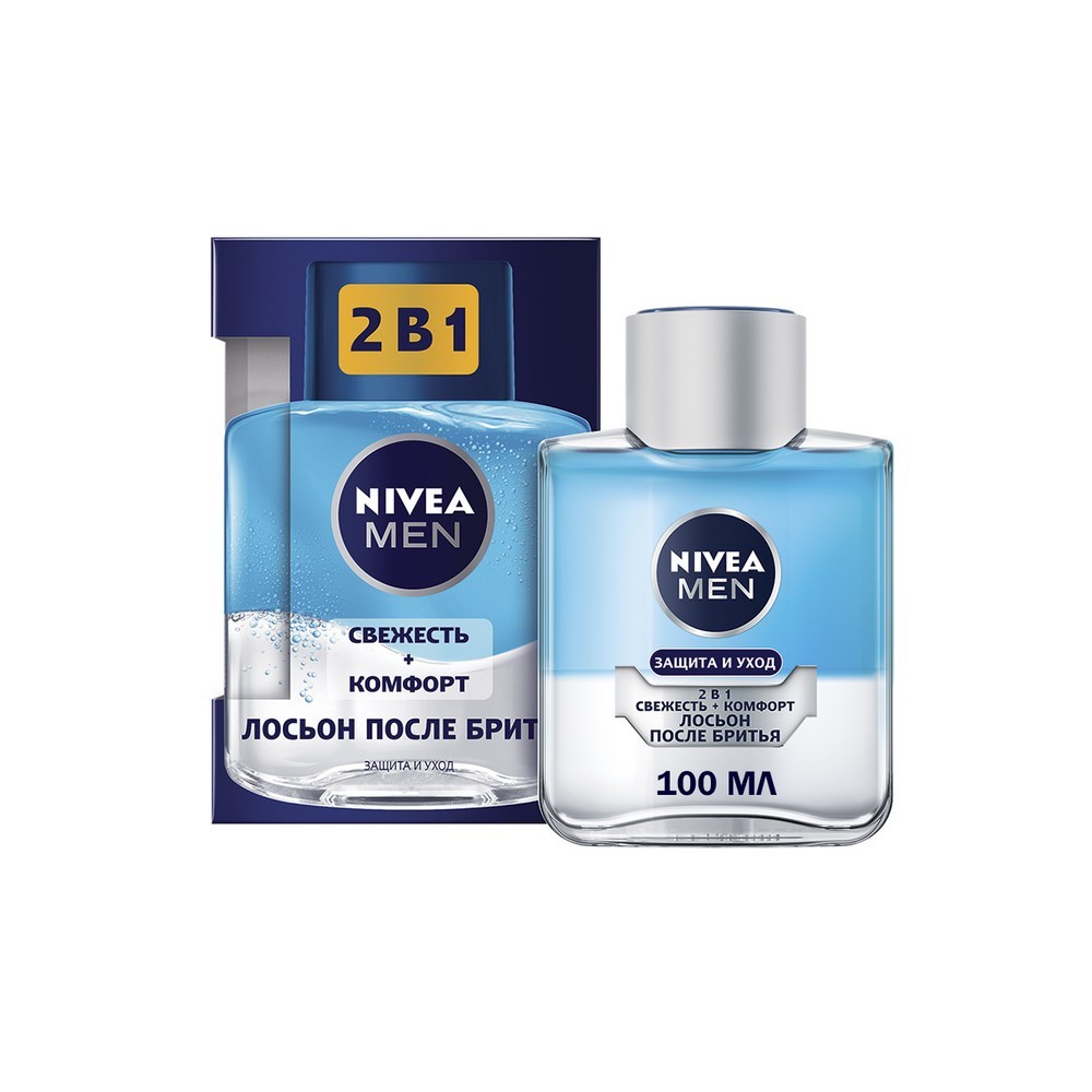 Лосьон после бритья Nivea Men  Защита и уход  2 в 1 100мл