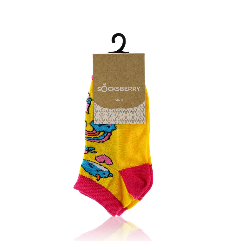 

Детские носки Socksberry Kids KS-0011 " Радуга на желтом " , р.18