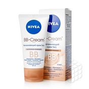 Увлажняющий BB крем Nivea Идеальная Кожа для лица 5 в 1 , Натурально-бежевый 50мл