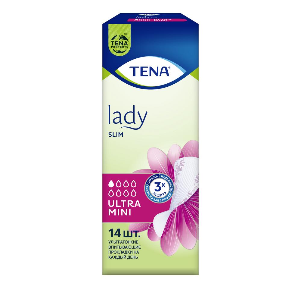 

Ежедневные урологические прокладки Tena Lady Ultra mini 14шт