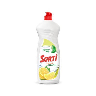 Гель для мытья посуды Sorti " Лимон " 900мл