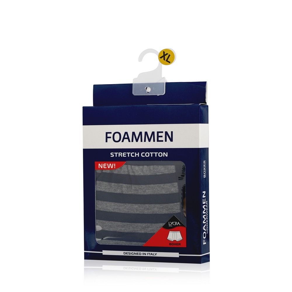 

Мужские трусы - боксеры Foammen Fo80501-1 серые XL